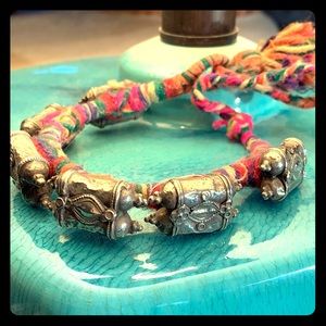 Antique silver bracelet from India